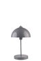 Opviq Lámpara de Mesa de Metal Gris